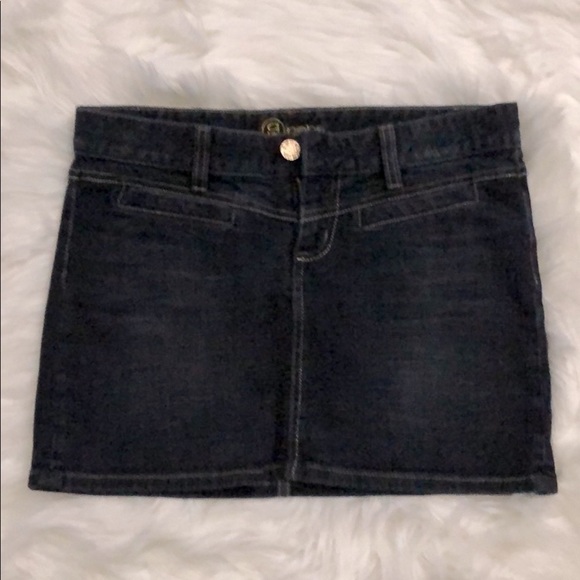 BEBE stretchy mini jeans skirt - Picture 2 of 4